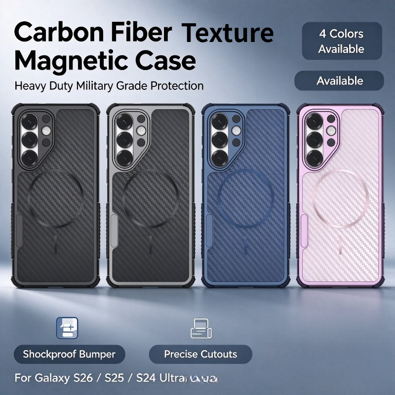 Carbon Fiber Texture Magnetic  - Heavy Equipment Bucket recension och pris