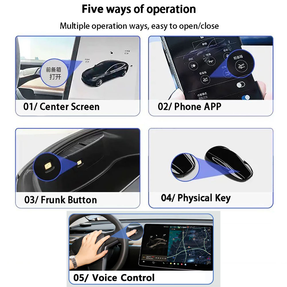 Gen2 Auto Power Frunk for Tesl - Heavy Equipment Lift recension och pris