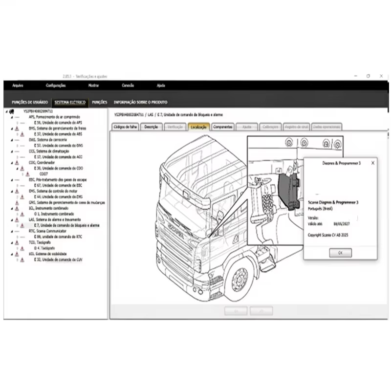 SDP3 2.71 Diagnostic Software  - Heavy Equipment Software recension och pris