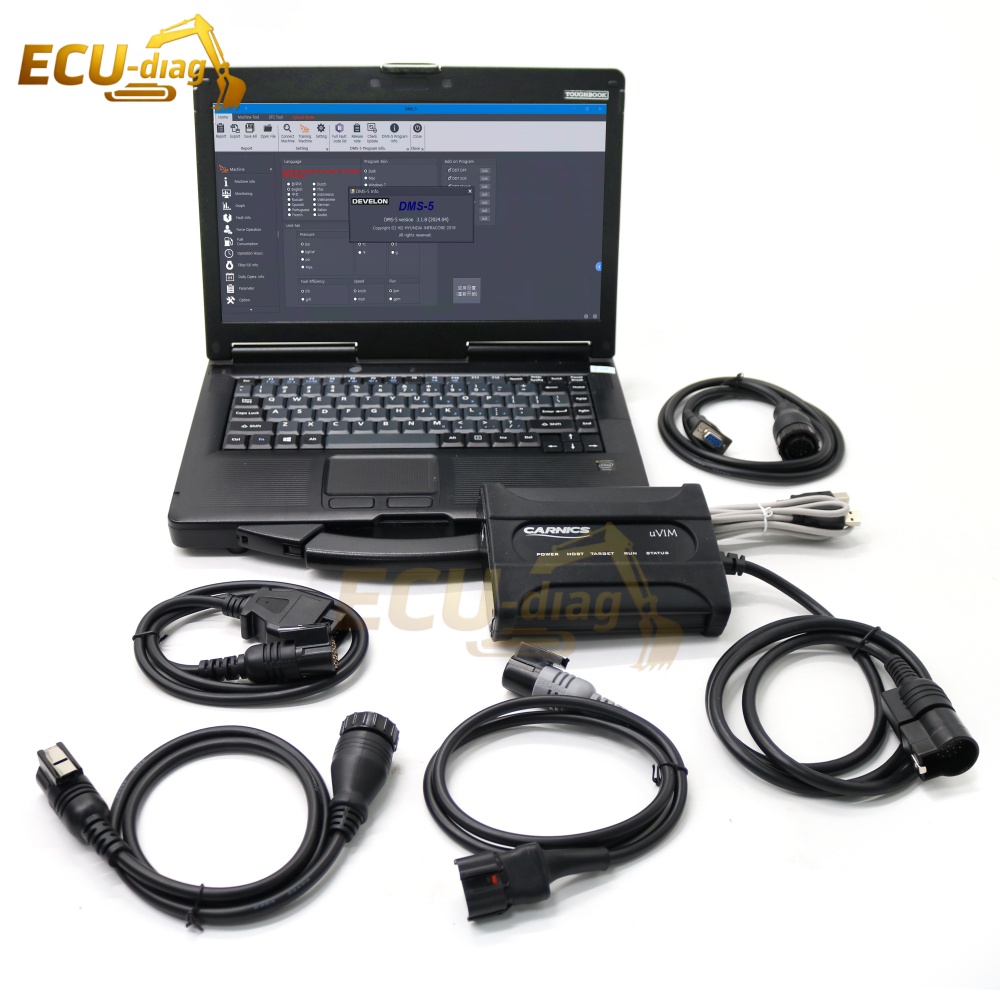 Original for DOOSAN UVIM Commu - Heavy Equipment Software recension och pris