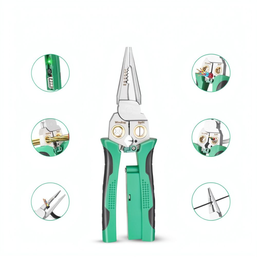 Precision 8 In 1 Wire Stripper - Heavy Equipment Electrician recension och pris